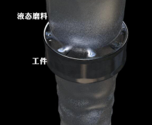 發(fā)動機缸體去毛刺，磨料直接噴射發(fā)動機缸體